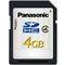 Panasonic RP-SDQ04GE1K SDHC 4GB silber  [20MB/s, Class 6]