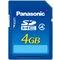 Panasonic RP-SDN04GE1A SDHC 4GB blau  [15MB/s, class 4]