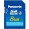 Panasonic RP-SDN08GE1A SDHC 8GB blau  [15MB/s, class 4]