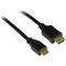 HDMI auf Mini HDMI Kabel vergoldeter Stecker A/C 2m [AVC 106-2,0]
