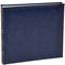 Henzo 1001207 Fotoalbum BASICLINE blau, 25 x 24,5cm, 60 Seiten weiss