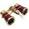 Braun Binocular 3x25 LED gold/burgund Opernglas/Theaterglas