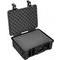 B&W type 10 Outdoor Case mit Schaumstoffeineinsatz schwarz  (21,8 x 27,4 x 9,4 cm ; 5 g )