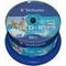 Verbatim CD-R 80min/700MB/52x Cakebox/Spindel (50 Disc) InkJet Printable,White Fullsize Surface,ohne ID,43438
