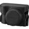 Panasonic DMW-CGK22XEK Ledertasche schwarz  [GX7C]