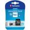 Verbatim 44082 microSDHC Card 16GB Premium Class 10  inklusive Adapter