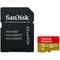 SanDisk MicroSDHC Extreme 32GB + SD Adapter for Action Sports Cameras  (SDSQXVF-032G-GN6AA)  [90 MB/s, Class 10, V30, UHS-1]