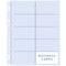 Henzo 1617399 10 Visitenkarten Etui  transp.