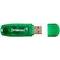 Intenso USB 2.0 Stick 8GB Rainbow gr�n (R) 28MB/s, (W) 6.5MB/s, Retail-Blister [3502460]
