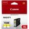Canon Tintenpatrone PGI-1500Y XL 12ml gelb  [MAXIFY MB2050, MB2350]