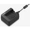 Panasonic DMW-BTC12E schwarz Ladegert mit USB-Ladefunktion fr Akkus DMW-BLC12, -BLG10, -BLH7  [u.a. FZ1000, FZ200, G81, GX80, TZ101,TZ202,TZ91, TZ81]