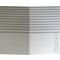 Schoeller 100 Passmappen hochweiss gelackt mit grauem Druck "Passbild" + Streifen Einsteckschlitz fr Bildgrsse 4,5 x 6 cm [10900]