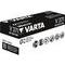 Varta V371 Silber 1,55V 44mAh Uhrenzelle 10er Pack