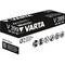 Varta V399 High Drain Silber 1,55V 42mAh Uhrenzelle 10er Pack