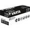 Varta V319 Silber 1,55V 16mAh Uhrenzelle 10er Pack