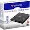 Verbatim 98938 DVD Recorder, USB 2.0, 8x/6x/24x, M-DISC Portable Slimline schwarz