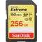 SanDisk SDXC Extreme 256GB,Video Speed Class V30, UHS Speed Class U3, UHS-I 150MB/s (SDSDXV5-256G-GNCIN)