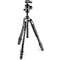 Manfrotto MKBFRTA4GT-BH Befree GT Alu Kit Twist mit Kugelkopf, schwarz