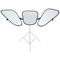LASTOLITE LL LR2933SW Triflector Aufheller Silber/Wei