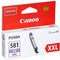 Canon Tintenpatrone CLI-581PB XXL 11,7ml photo blau  [PIXMA TS705/ 6150/ 6151/ 8150/ 8151/ 8152/ 9150/ 9155/ 6250/ 6251/ 9550/ 9551C/ 8250/ 8251/ 8252, TR7550/ 8550]