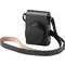 Panasonic DMW-PLS79XEK Schwarz  Ledertasche (vertikal) mit Schultergurt  [LX100 I+II]