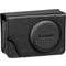 Panasonic Panasonic DMW-PHS82XE1 schwarz Kunstledertasche mit Grtelschlaufe  [TZ202, TZ101, TZ96, TZ91, TZ81]