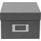 Goldbuch 85974 Fotobox - Aufbewahrungsbox BELLA VISTA grau, fr 700 Fotos 10x15