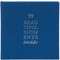 Goldbuch 24595 Fotoalbum Linum 2.0 blau  [25x25cm, 60 weisse Seiten mit Pergamin]