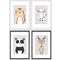 Hama 35139 Kunststoffrahmen Paket "Furry Friends", 20x30, Plexiglas, sort.