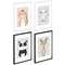 Hama 35139 Kunststoffrahmen Paket "Furry Friends", 20x30, Plexiglas, sort.