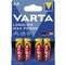 Varta (rot) Longlife Max Power 1,5V Mignon Batterien 4er Pack 4706 NEU