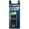 Varta 00891101401 Batterietester, LCD Digital fr AA, AAA, C, D, 9V