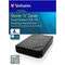 Verbatim 47685 Festplatte 4TB, USB 3.0, 8.89cm (3.5''), schwarz Store'n'Save, 3D Optik, Software, Retail