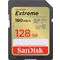 SanDisk SDXC Extreme 128GB (180/90 MB/s R/W) + 1 Jahr RescuePRO Deluxe  [SDSDXVA-128G-GNCIN]