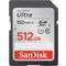 SanDisk SDXC Ultra 512GB (Class 10/UHS-I/150MB/s)  [SDSDUNC-512G-GN6IN]