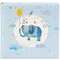 Goldbuch 15462 Baby Album Blue Elephant  [30x31cm, 60 weie Seiten, 4 illustrierte Seiten]