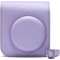 Fuji Tasche fr INSTAX mini 12  Lilac-Purple inklusive Tragegurt, hergestellt aus Polyurethane