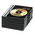 Hama 51297 DVD-Leerhlle, 5er-Pack, Schwarz