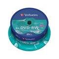 Verbatim DVD-RW 4X 4.7GB MATT SILVER SURFACE 25er Spindel [43639]