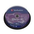 Verbatim DVD+R 16X 4.7GB MATT SILVER SURFACE 10er Spindel Nummer 43498