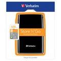 Verbatim 2,5'' USB 2.0 HDD externe Festplatte 500GB schwarz/silber 53008