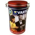 Varta Max Tech Kaffee-Paket  (80 Micro 4703 + 80 Mignon 4706 + 1  Kaffeedose mit 250g Kaffeebohnen)