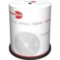 Primeon 2761103 CD-R 80Min/700MB/52x Cakebox (100 Disc) silver-protect-disc Surface