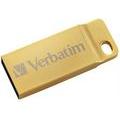 Verbatim 99104 USB 3.2 Stick 16GB, Metal Executive, Gold Typ-A, (R) 60MB/s, (W) 12MB/s, Retail-Blister
