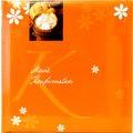 Goldbuch 03275 Konfirmation-Fotoalbum orange  [mit Textvorspann 60 S. weiss, 25x25]