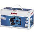 Hama 51269 CD-Leerhlle Slim, 50er-Pack, Transparent/Schwarz