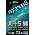 Maxell S-VHS-C XR-S 30min (auch in VHS-C Kamera nutzbar)