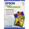 Epson C13S041106 Photo Quality Inkjet Paper, selbstklebend, DIN-A4, 167g/m, 10 Blatt