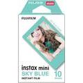 Fuji instax mini Film Sky Blue Frame 10 Blatt