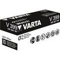 Varta V399 High Drain Silber 1,55V 42mAh Uhrenzelle 10er Pack